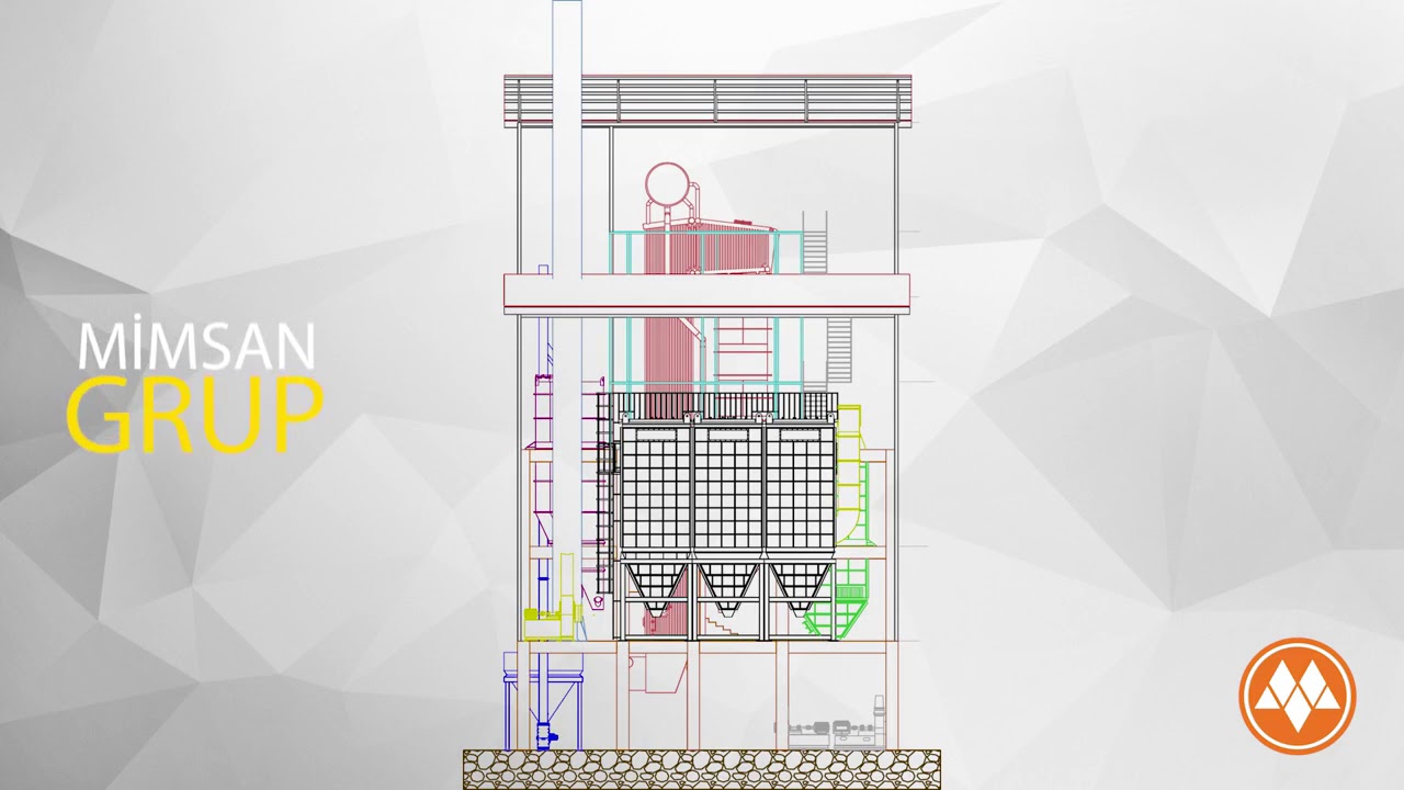 Circulating type fluidized bed boiler