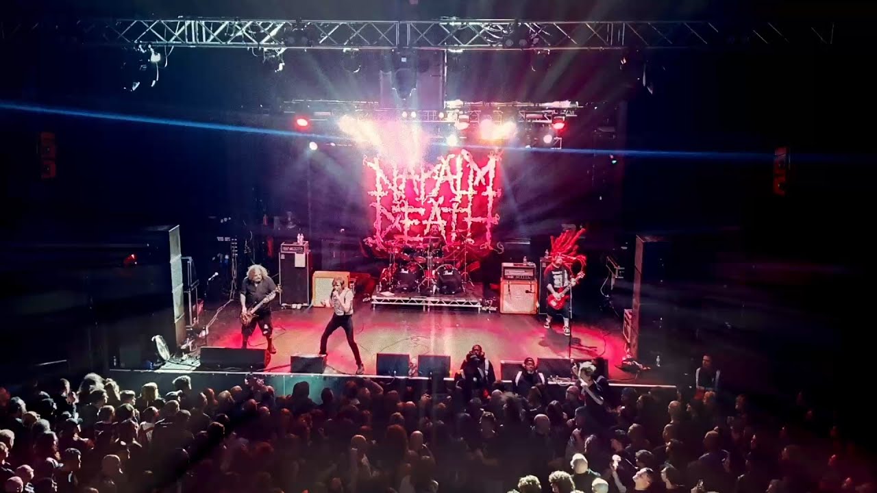 NAPALM DEATH @ElectricBrixton - 07.03.2025 - Vision Conquest / Contagion / Twist the Knife (Slowly)