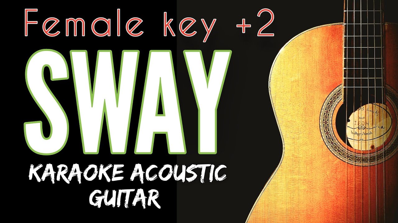 Sway Karaoke Acoustic Guitar female key #karaoke #sway #acoustickaraoke