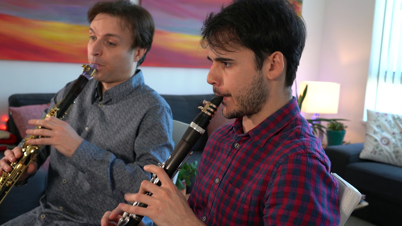 LA BODA DE LUIS ALONSO by G. Giménez. Jose Franch-Ballester & Bernardino Assunçao, clarinets.