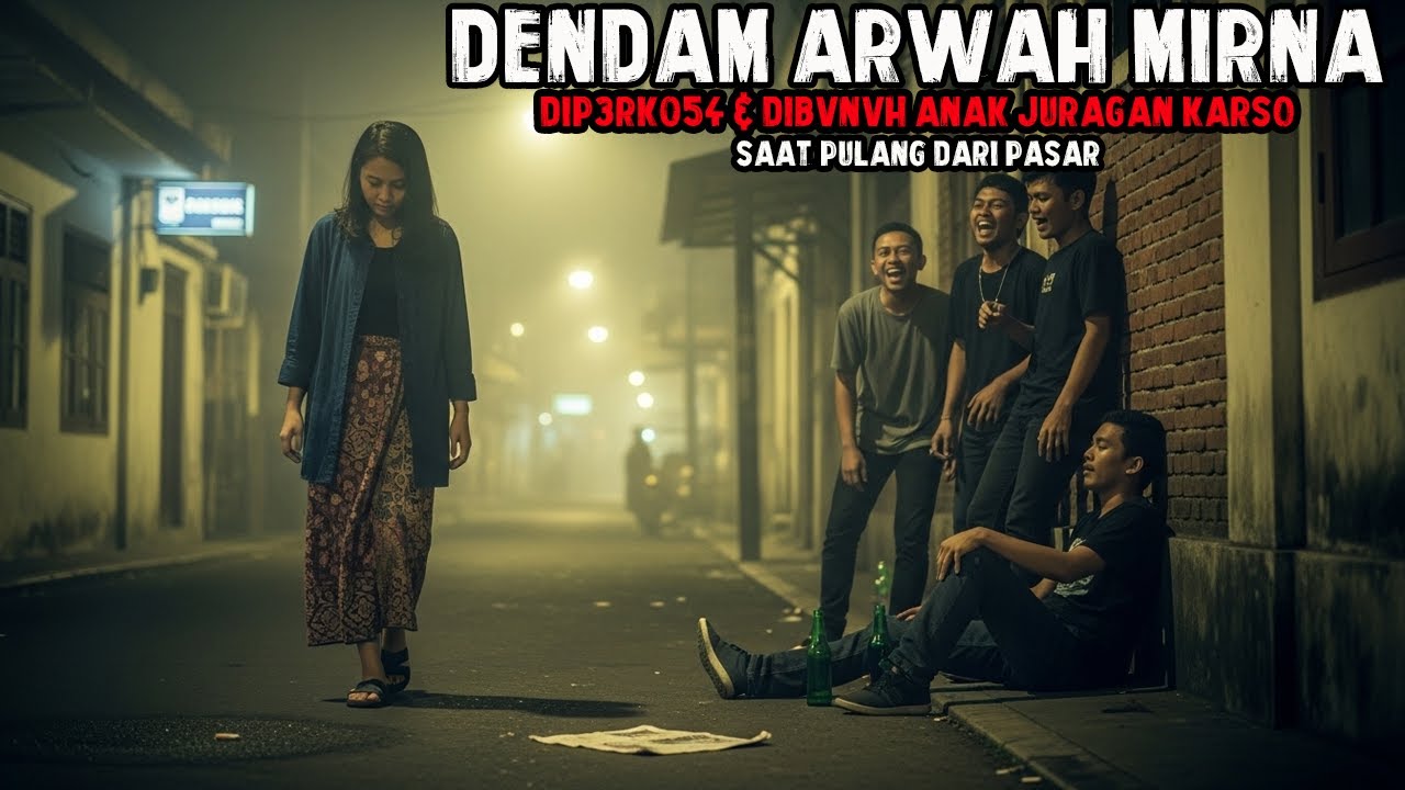 DENDAM ARWAH GADIS YANG DIGILIR RAME - RAME!!!