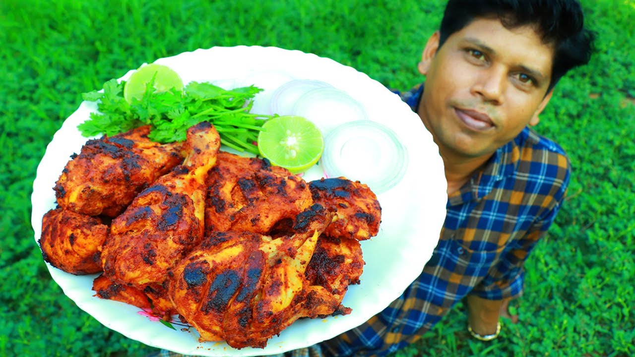 TANDOORI CHICKEN | Without Oven & Grill | ഓവൻ ഇല്ലാതെ അടിപൊളി തന്തൂരി ചിക്കൻ | Simple & Easy recipe