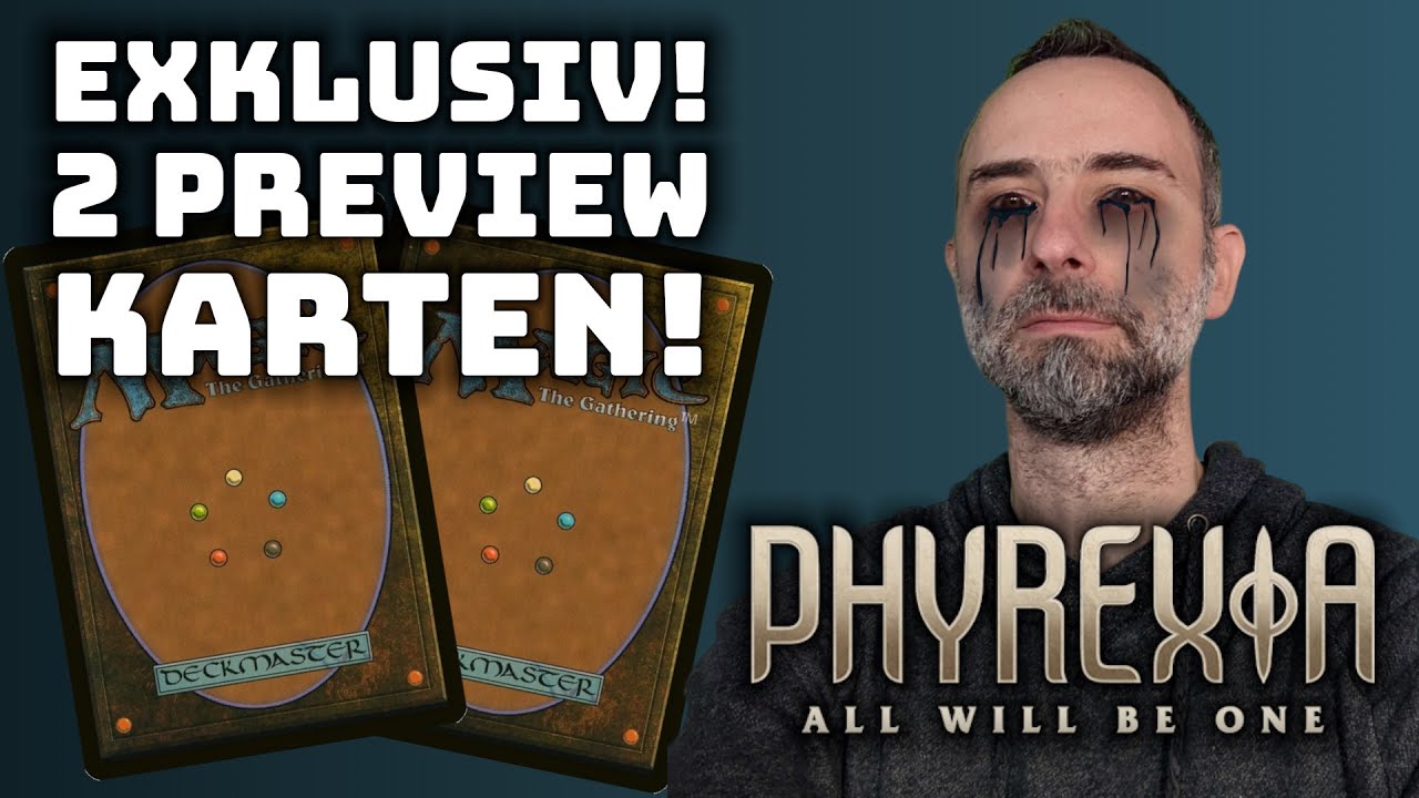 2 exklusive Vorschaukarten zu Phyrexia All Will Be One! | Magic: The Gathering #ad