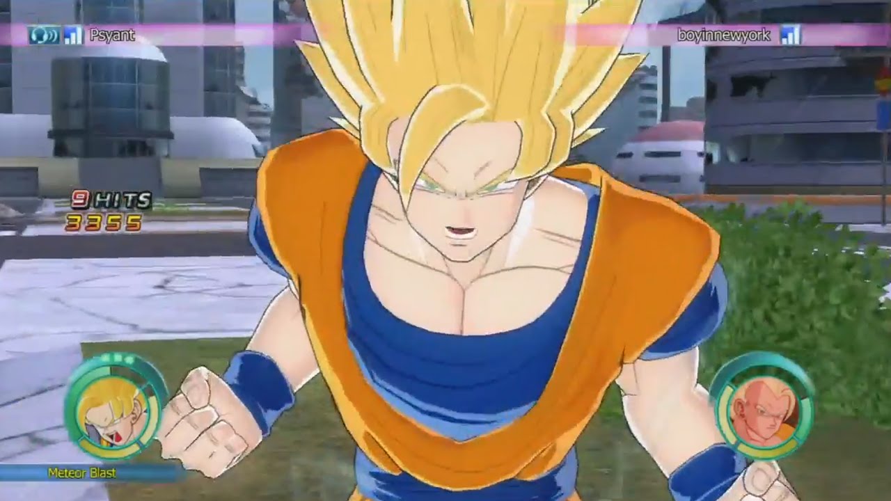 Dragonball Raging Blast - Online Battle 1 (Quality Test)