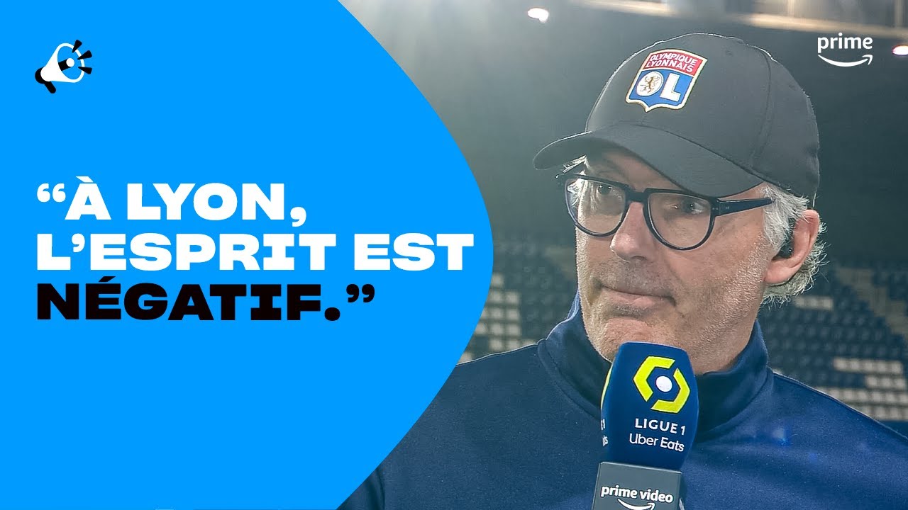 👀 Laurent Blanc très taquin en interview d'après-match.