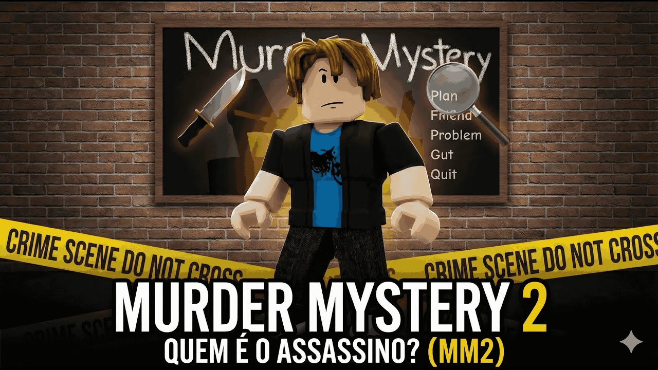 ( MM2) QUEM É O ASSASSINO NO ROBLOX? 😱 (Murder Mystery 2)
