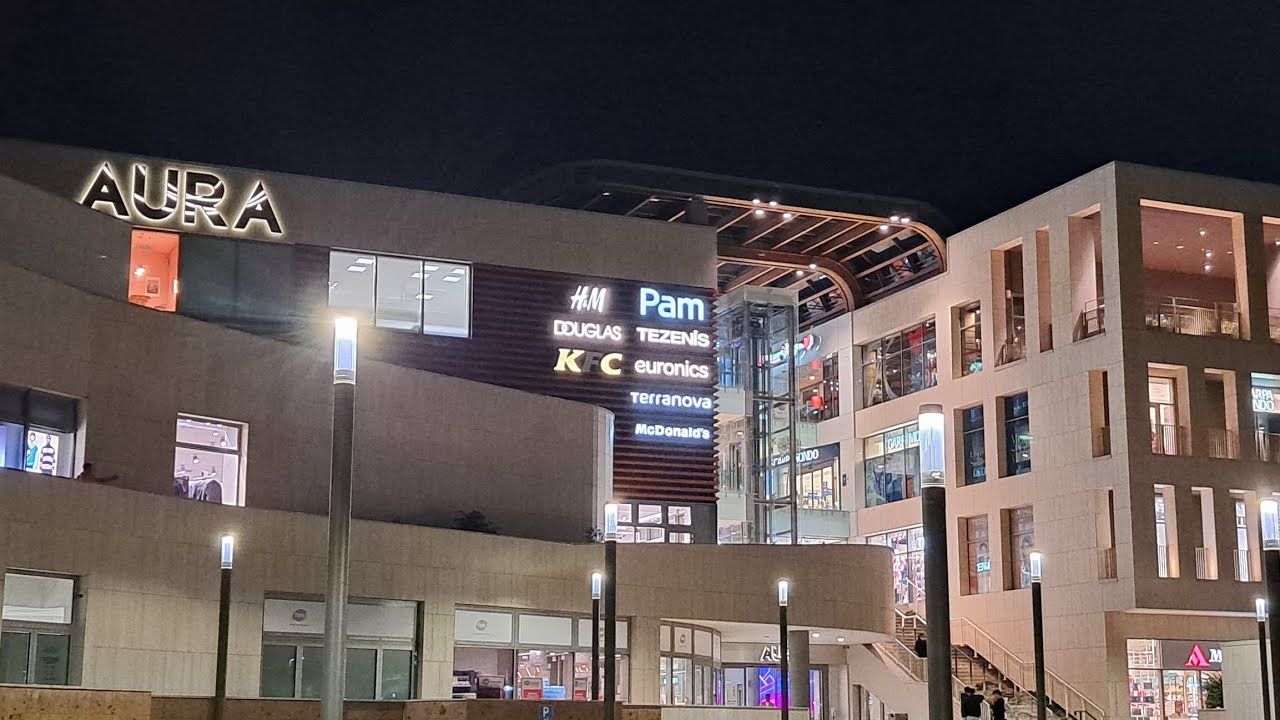 جوله سريعه في مول اورا   centro commerciale Aura(italia) ايطاليا🇮🇹🇮🇹 HAMDY_AASHOUR#FORZA ITALIA#