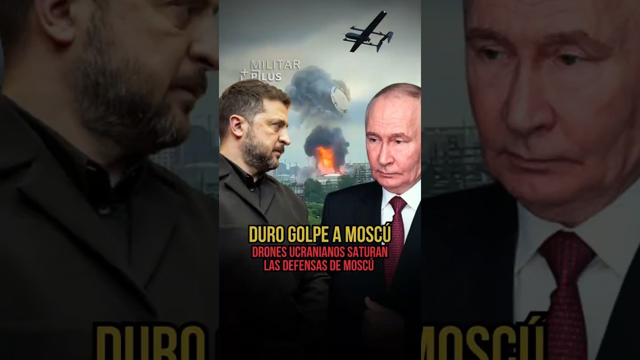 Duro Golpe a Mosc&uacute;: Drones Ucranianos Saturan las Defensas Rusas