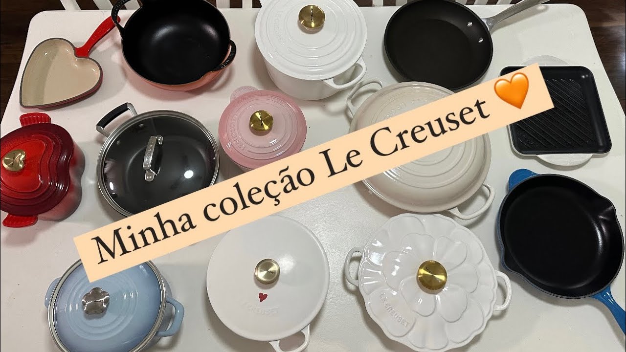 Tour pela minha coleção de panelas Le Creuset 🧡