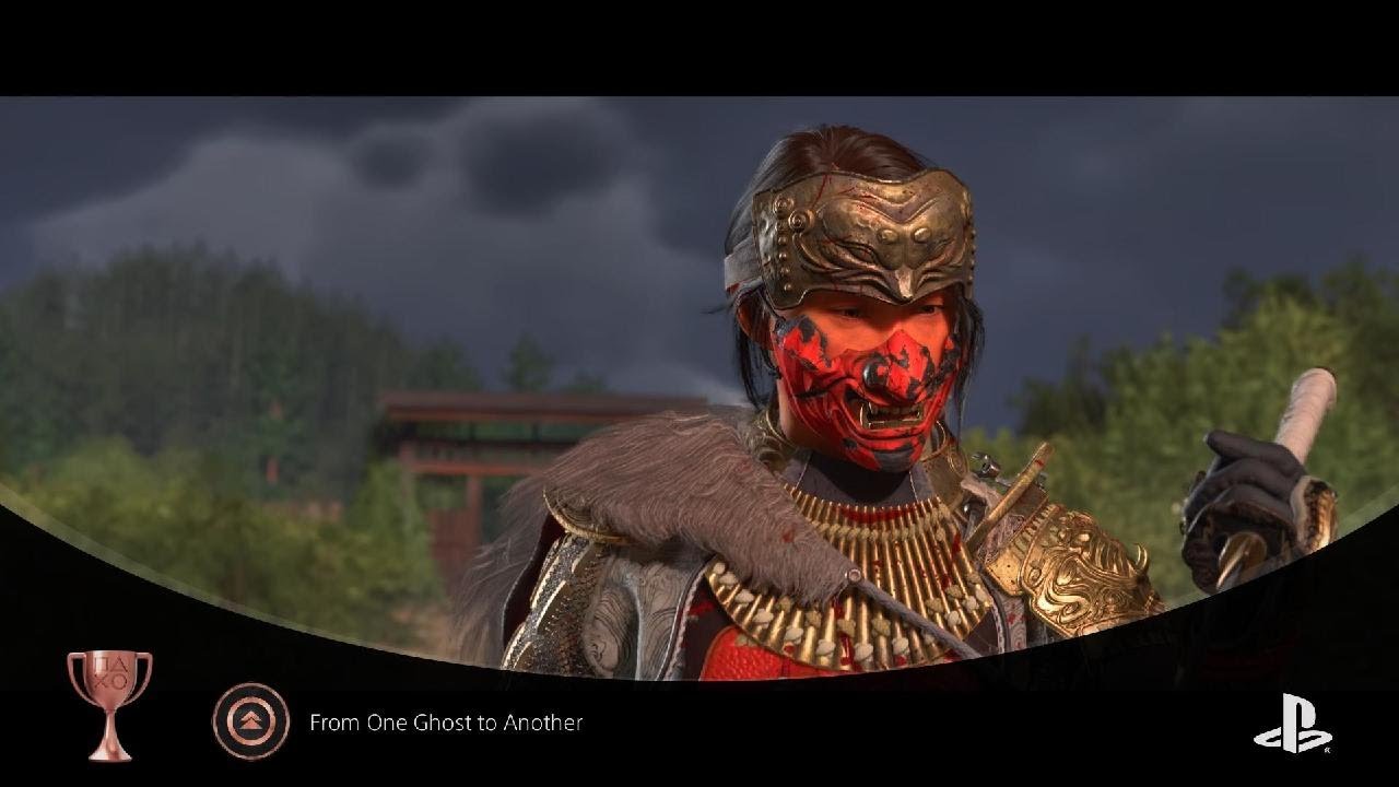 Ghost of Yōtei Trophy  when i unlocked strom blade kit