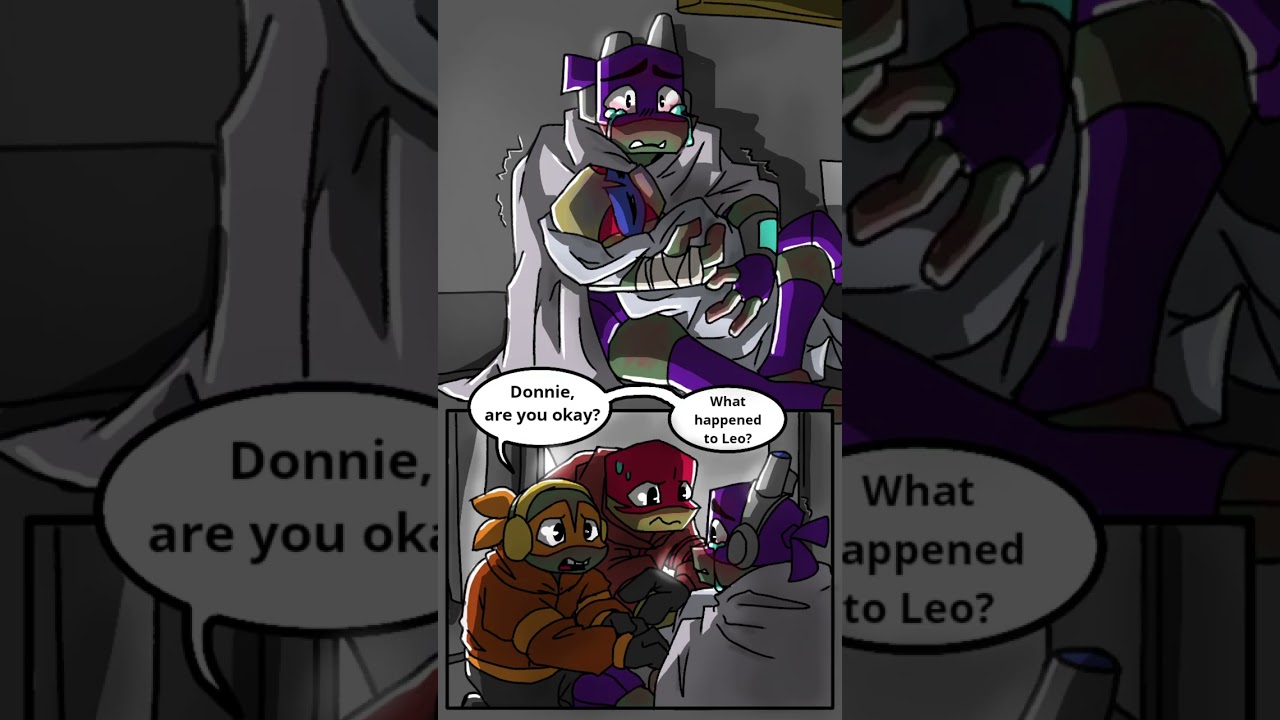Rottmnt comic dub I Care. Chapter 1/4 (part 2) #saverottmnt