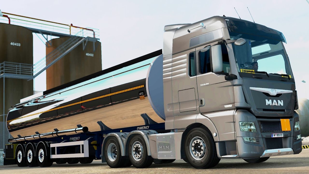 ETS 2 1.26 MAN TGX Euro 6  La Rochelle - Bourges