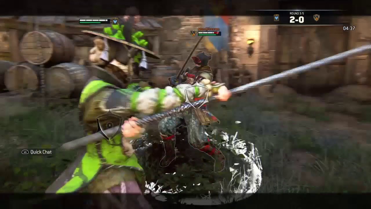 A good example of Nobushi's Dash Recovery cancel in action