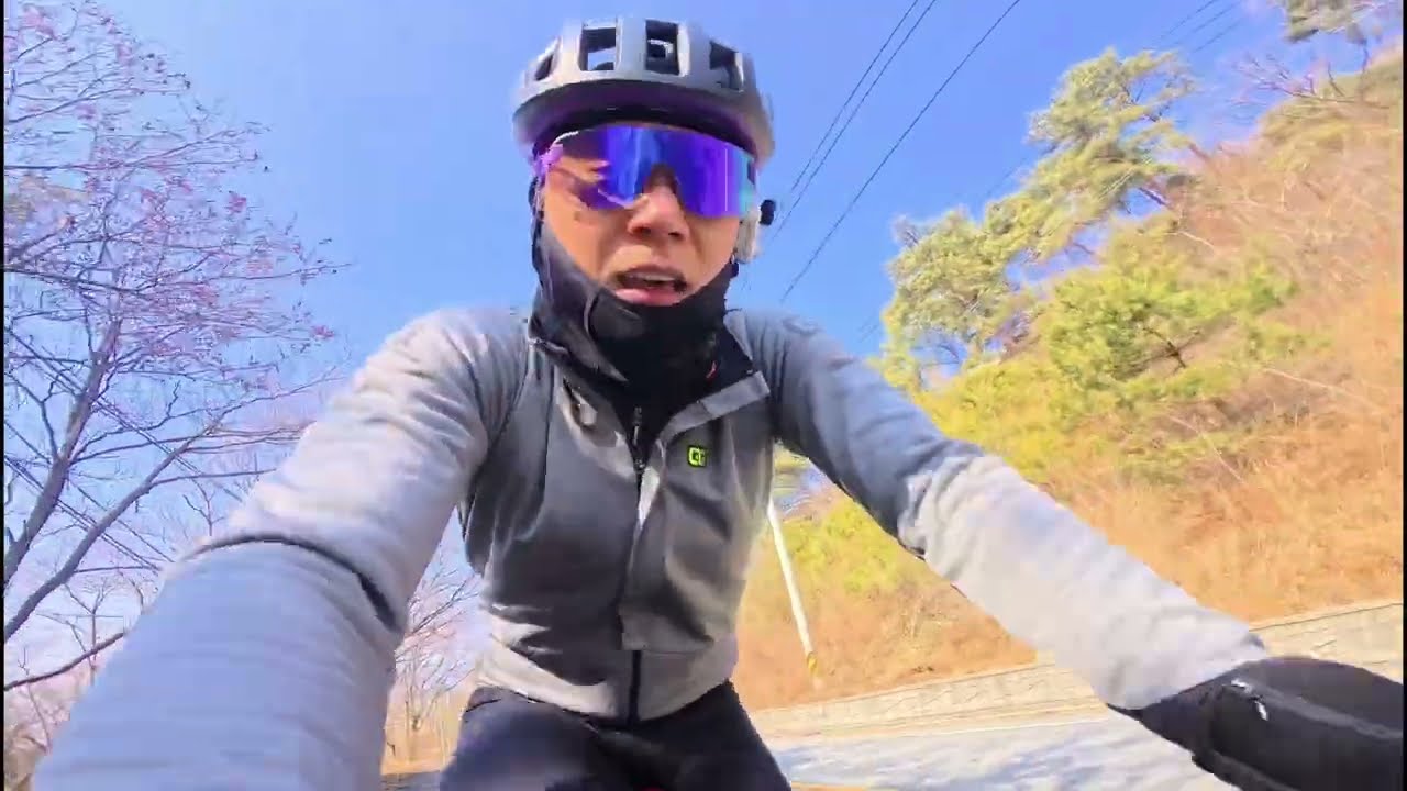 한겨울 200km 장거리 라이딩! 설악그란폰도 대회 준비 연습! 자전거를 잘타려면 장거리를 많이 타야 합니다!