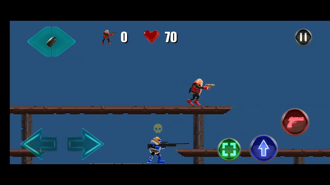 Killer Bean Unleashed. Android Gameplay 