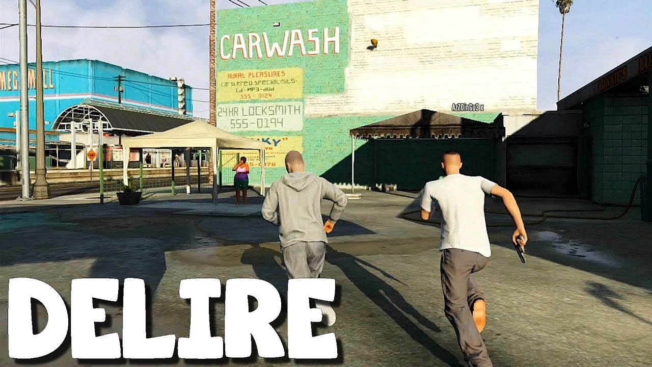 Délire sur GTA 5 avec Azz #1