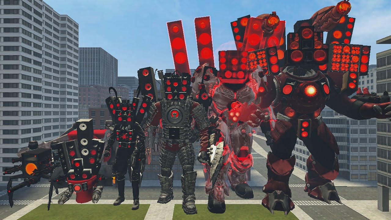 I Upgraded Cameraman And Monster Clokman To Max Lv To Fight Skibidi Toilet In Garry's Mod!
