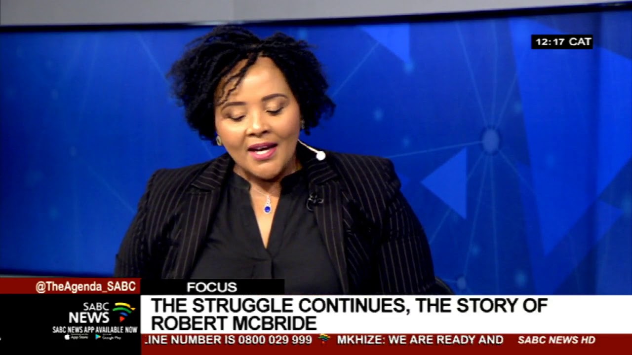 Robert McBride I Book titled 'The struggle continues' by Bryan Rostron