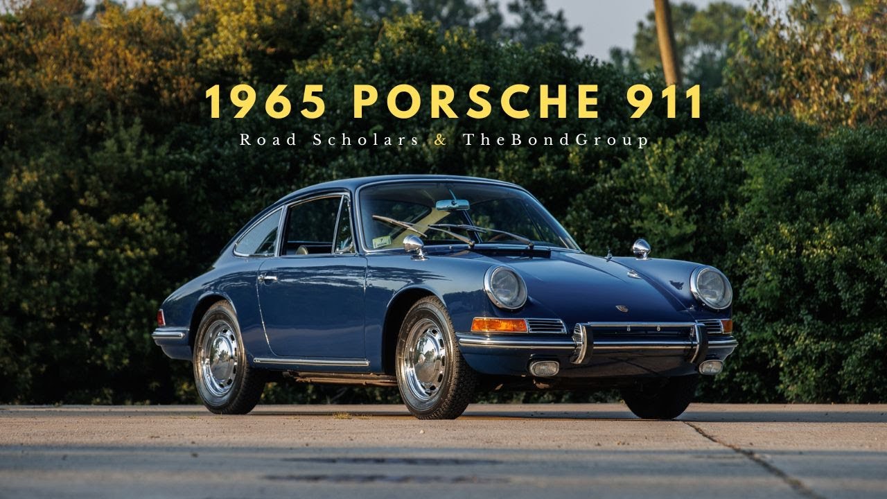 Road Scholars & Bond Group | Porsche 911 1965 года | Шасси 301453