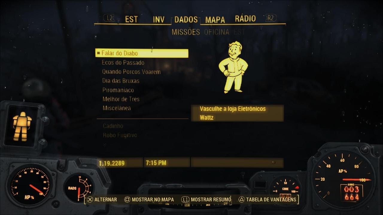 Fallout 4 | Falar do Diabo | Missões NextGen (PS5)