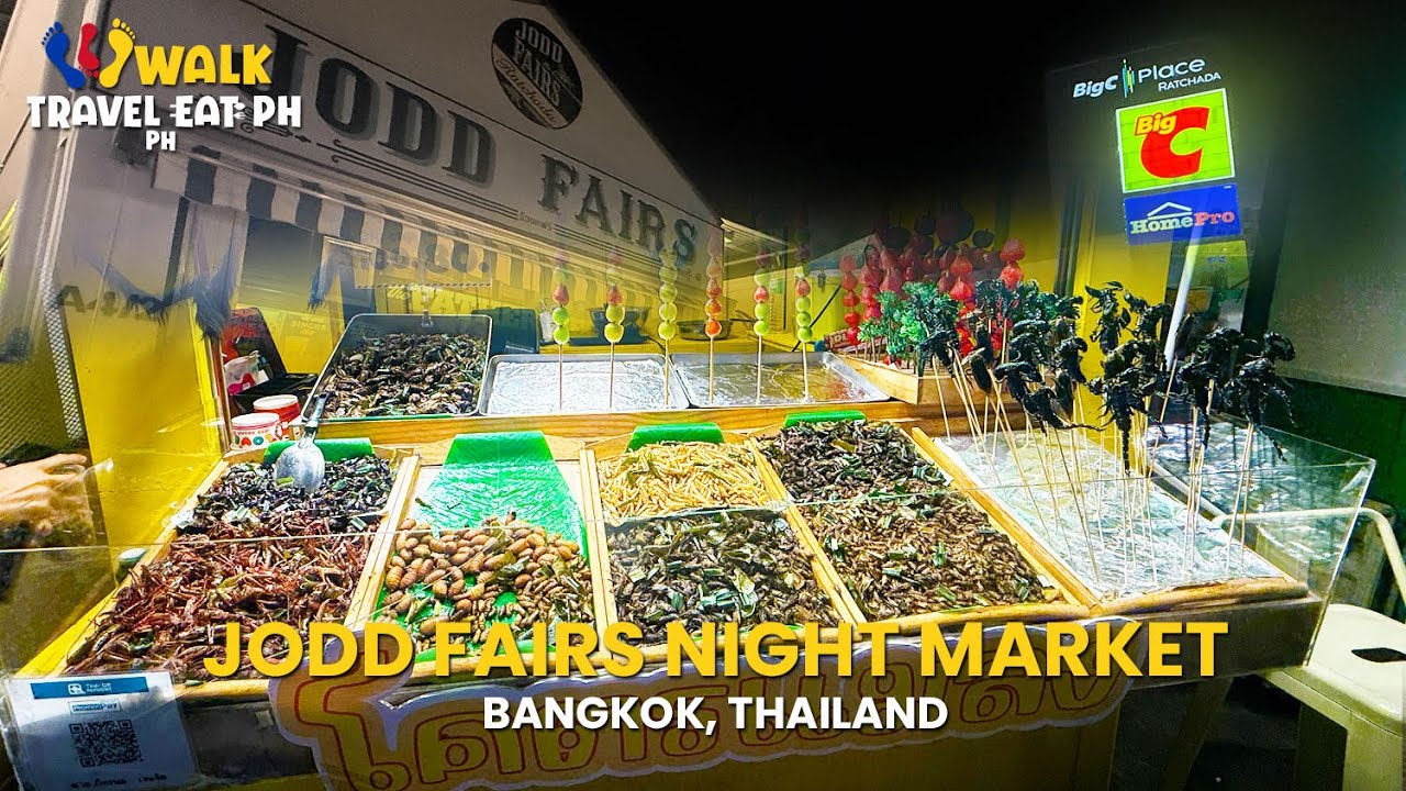 JODD FAIRS NIGHT MARKET Bangkok Thailand - Where to Shop & Eat in Bangkok