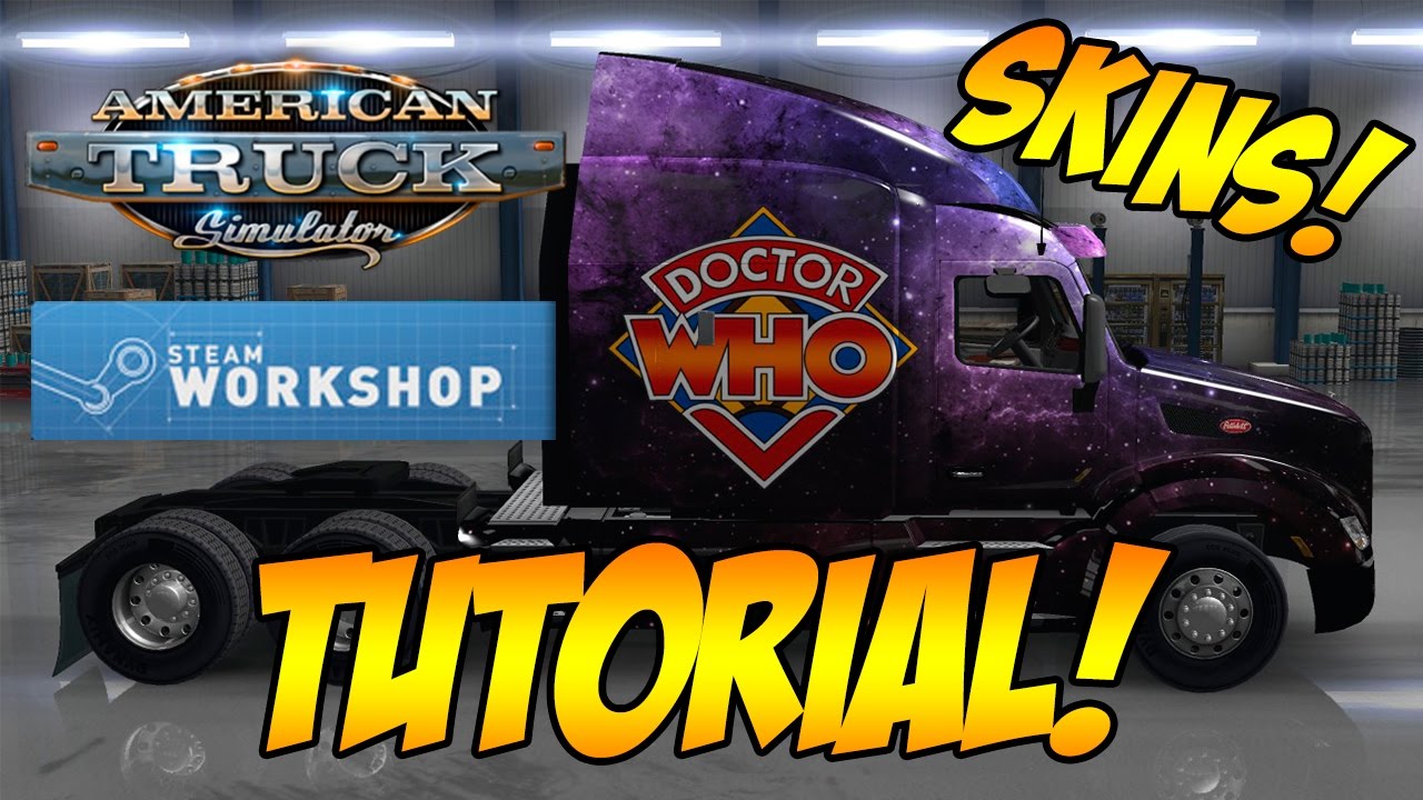 Cómo crear skins de American Truck y subirlas al workshop