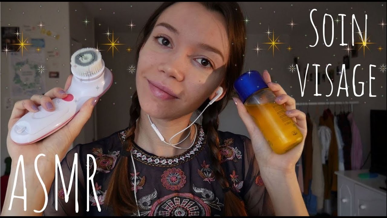 ASMR | Soin du visage par une amie (roleplay)