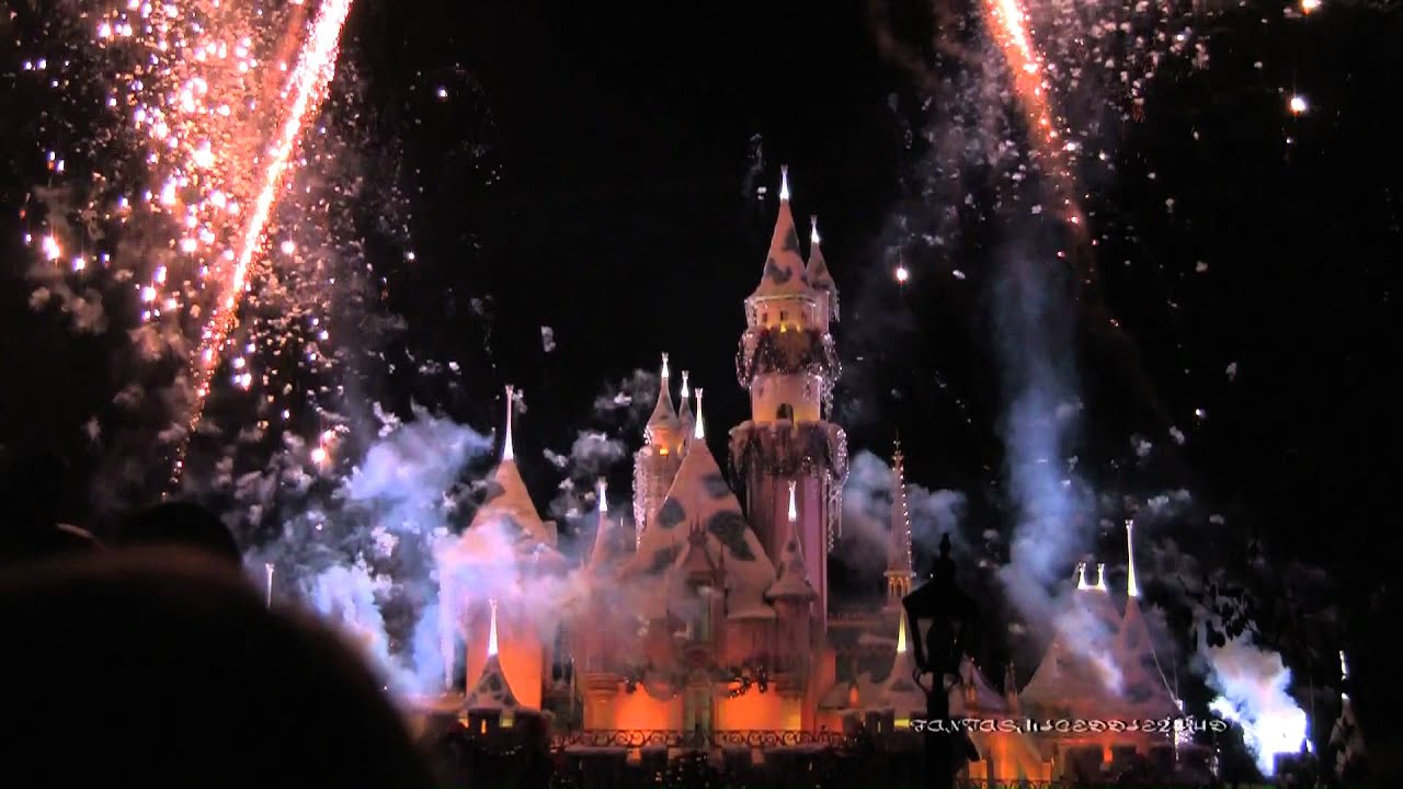 Disneyland Believe... In Holiday Magic Fireworks 2011 Opening Night HD