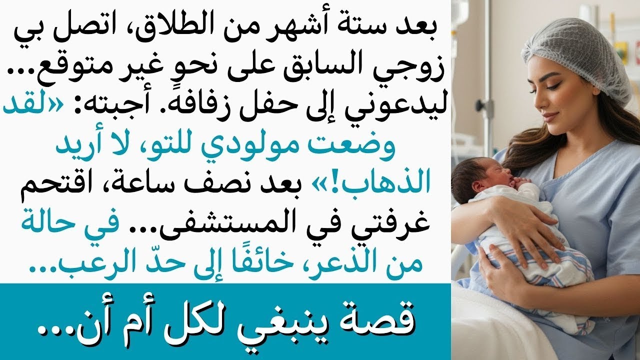 بعد الطلاق بستة أشهر، يدعوني زوجي السابق لزفافه، بعد اتصال غير متوقع، ثم يقتحم غرفتي بالمستشفى مذعور