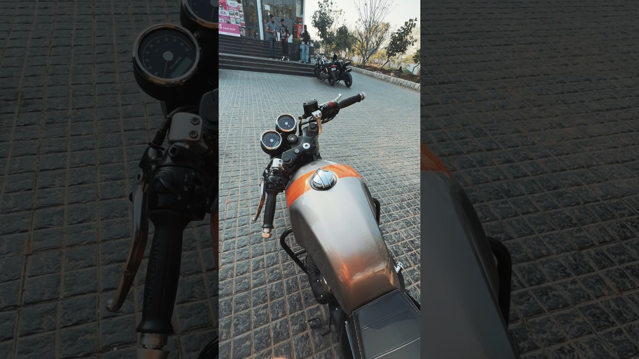 GT 650 METALLIC GREY🔥☠️ #shorts #royalenfield #bike #bikelife  #fyp #viral #trending #youtubeshorts