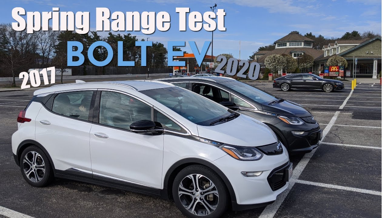 2020 Chevy Bolt EV Spring Range Test: Efficiency + Distance vs. 2017 Model