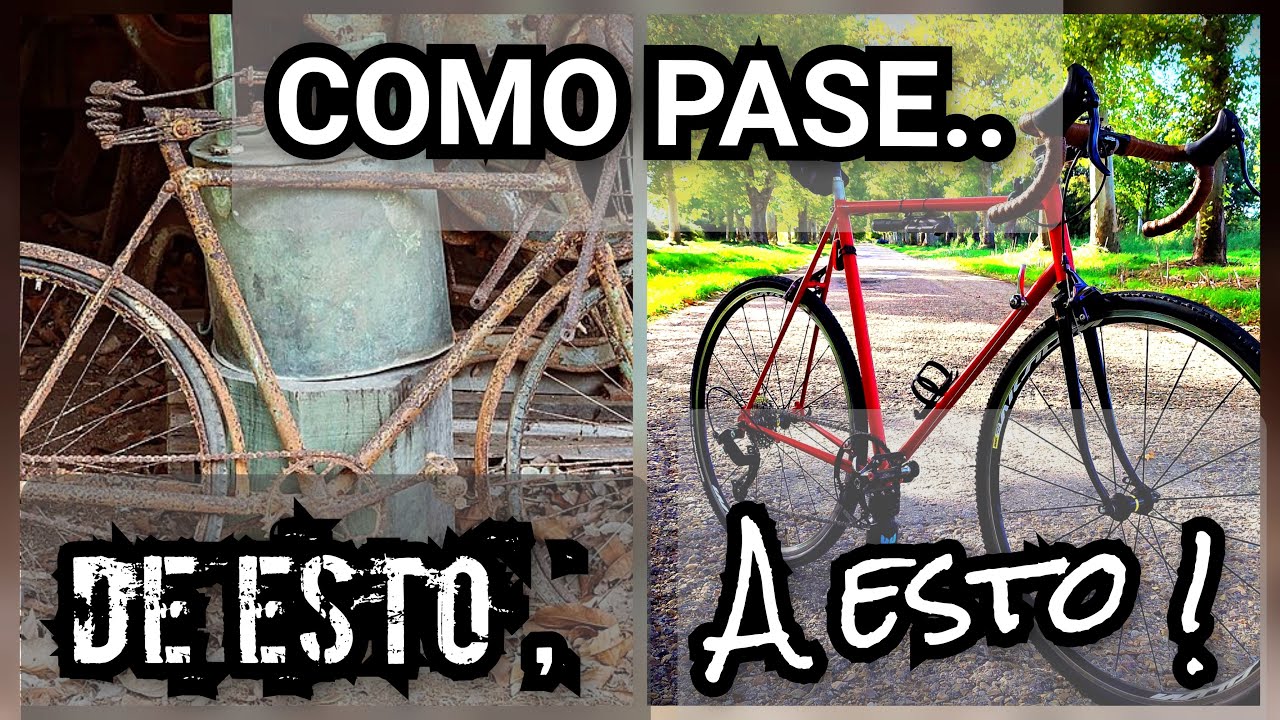 Como pase de una chatarra a una bici funcional!