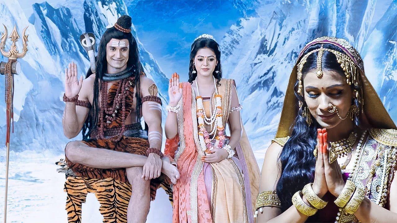 महादेव और माता पार्वती अंजना से हुए प्रसन्ना दिया आशीर्वाद | SankatMochan Mahabali Hanuman