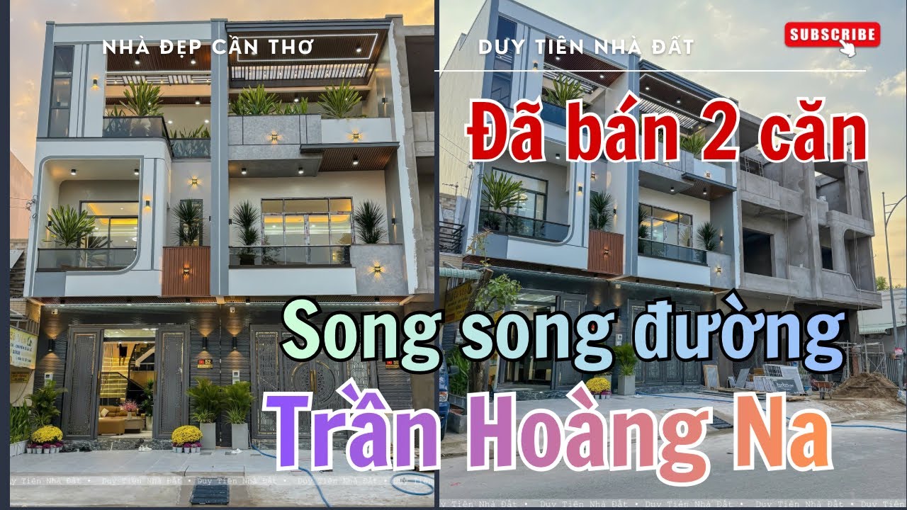 #465 Dãy 4 căn nhà phố Hồng Loan quá đẹp | Duy Tiên Nhà Đất Cần Thơ