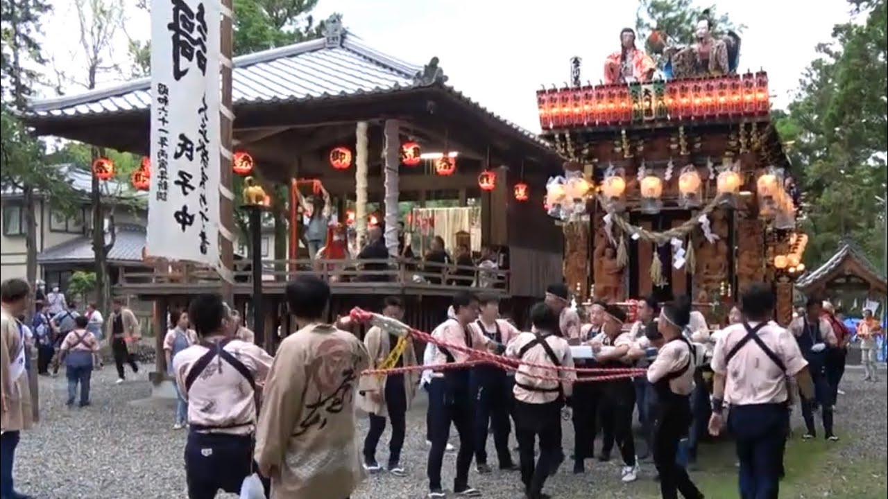 山名神社天王祭2023　金曜日
