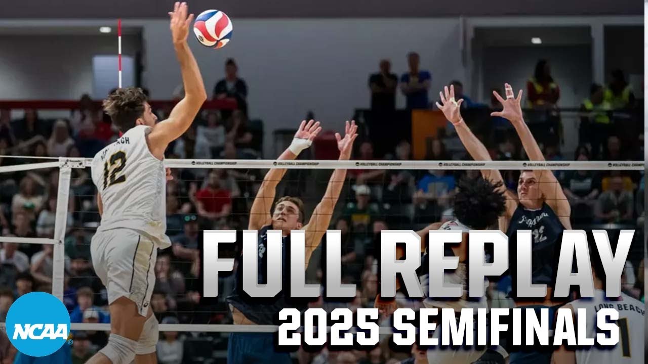 Long Beach State vs. Pepperdine: 2025 NCAA men's volleyball semifinals | FULL REPLAY