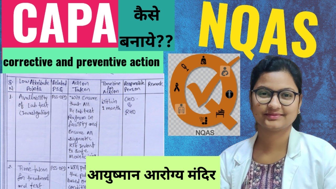 How to make CAPA (Corrective and preventive action)