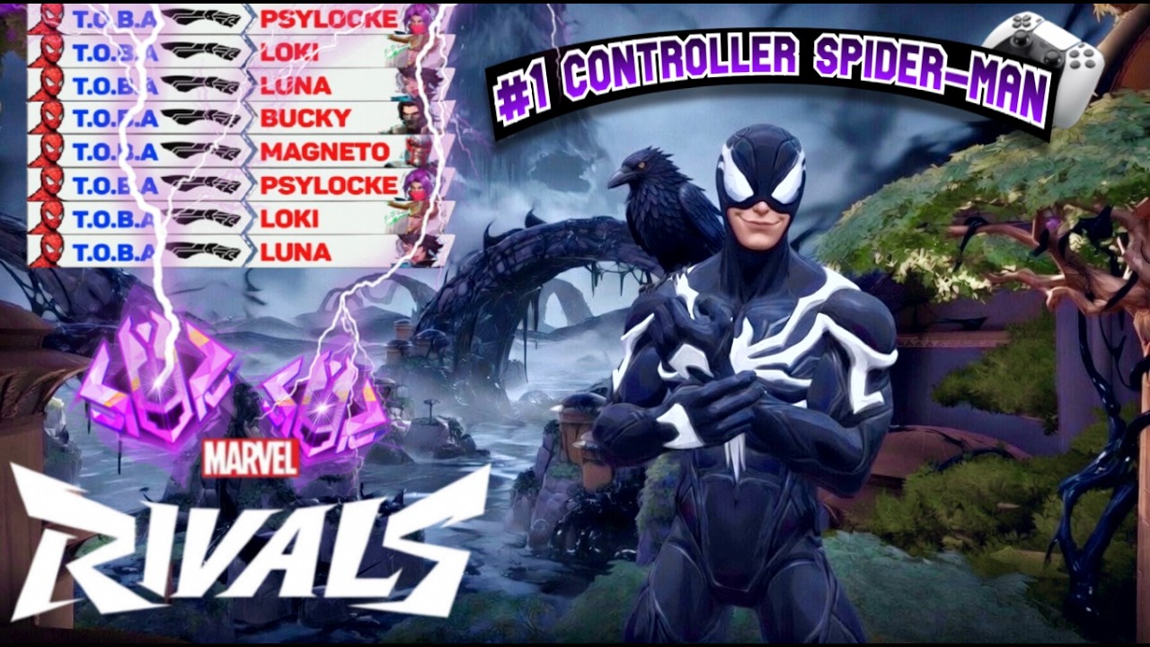 The #1 Spider-Man Is A DEMON In Top 500 Lobbies!!! Season 6.5 // #1 Controller/Console Spider-Man