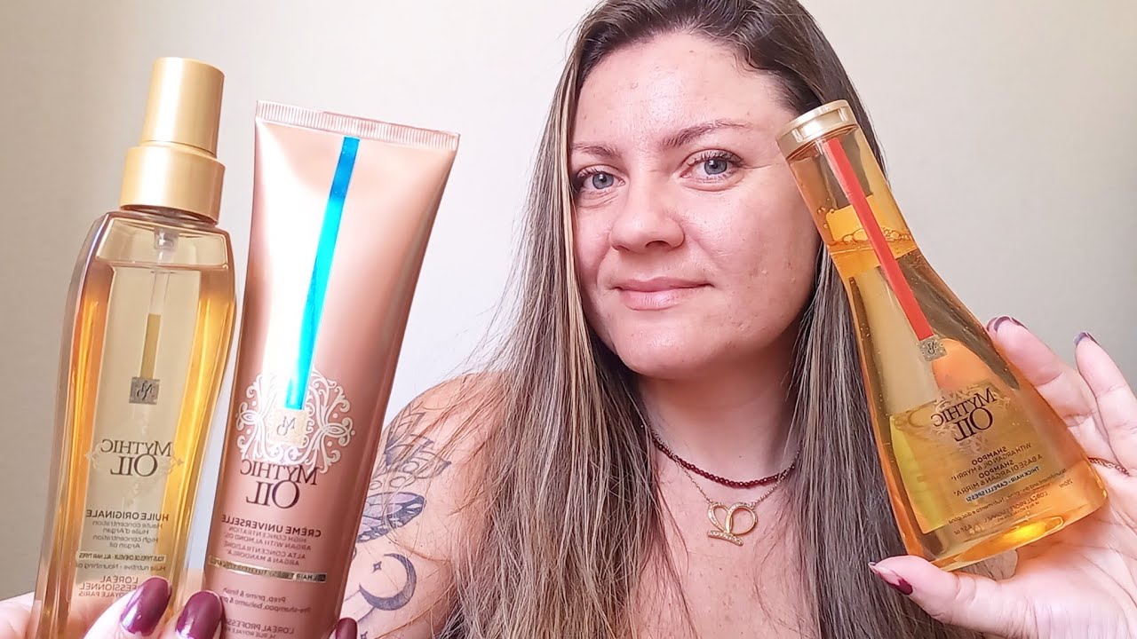 MYTHIC OIL LOREAL☆Tratamento ultra nutritivo☆Rápido p/Dia a Dia♡ #loreal#lorealprofessional #cabelos