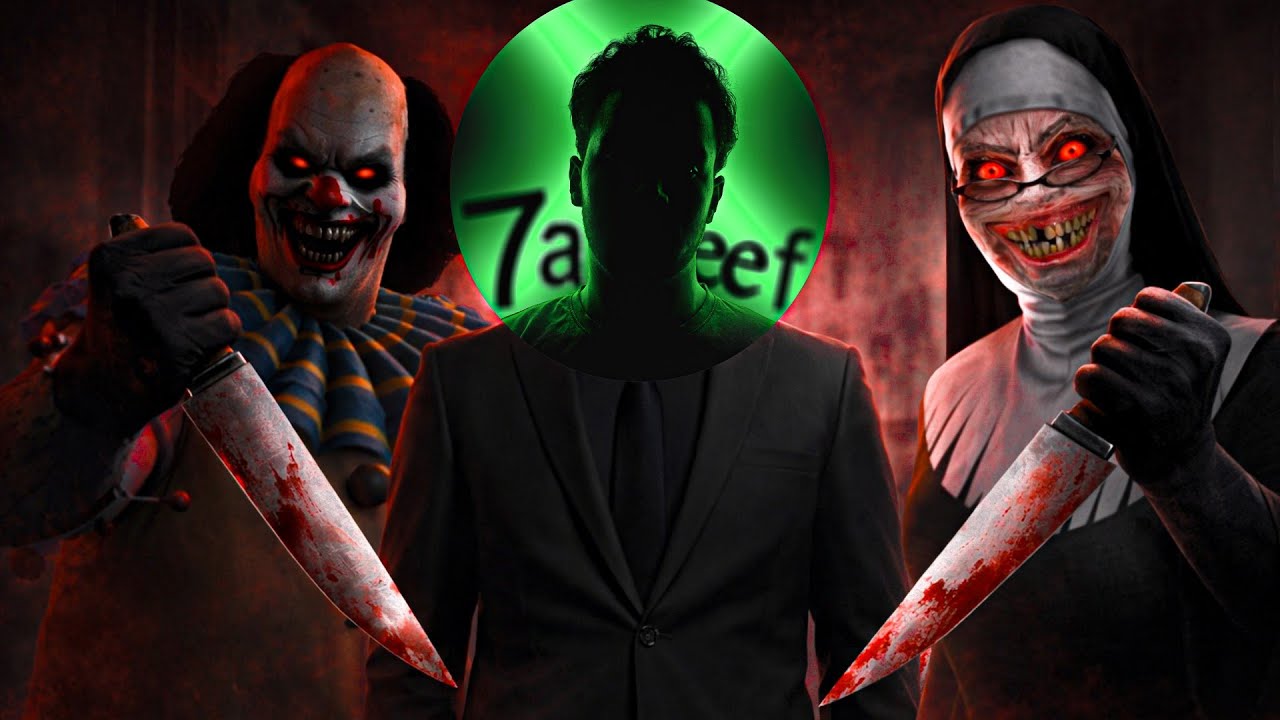 جربت ألعاب الرعب علي الموبايل لأول مرة💀😈