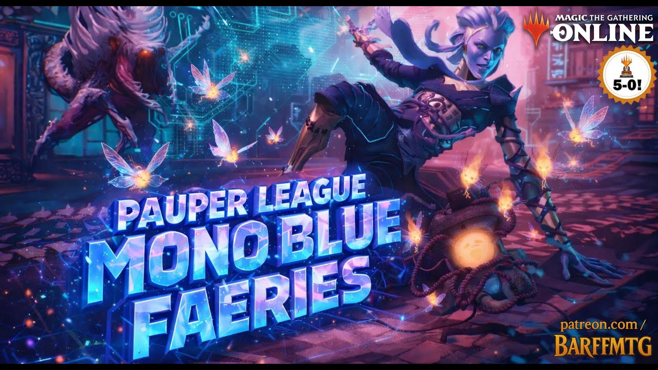 [PAUPER LEAGUE] Saiba Cryptomancer on Mono U Faeries (5-0 Trophy)
