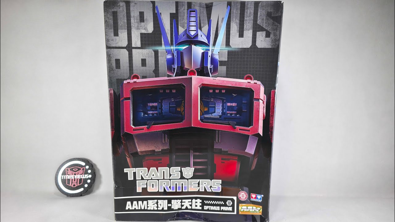 Unboxing: Auldey Transformers Alpha Action Mega 35cm (14in) Studio Ox Optimus Prime