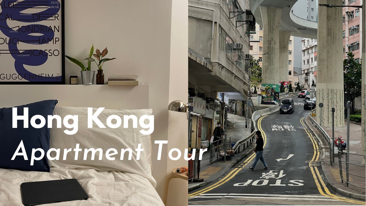 House Diaries | Hong Kong Apartment Tour, room tour, shared flat, minimal, HKU (silent vlog)
