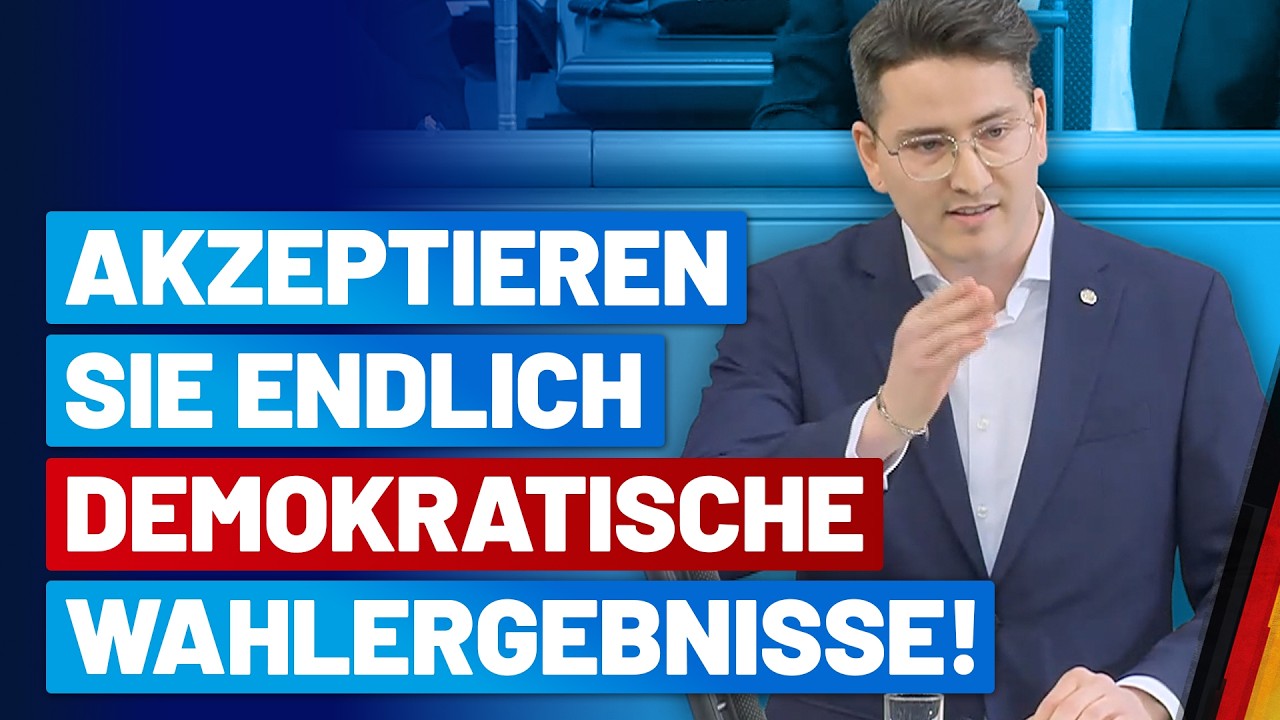 Bastian Treuheit rechnet mit den Grünen ab! - AfD-Fraktion im Bundestag