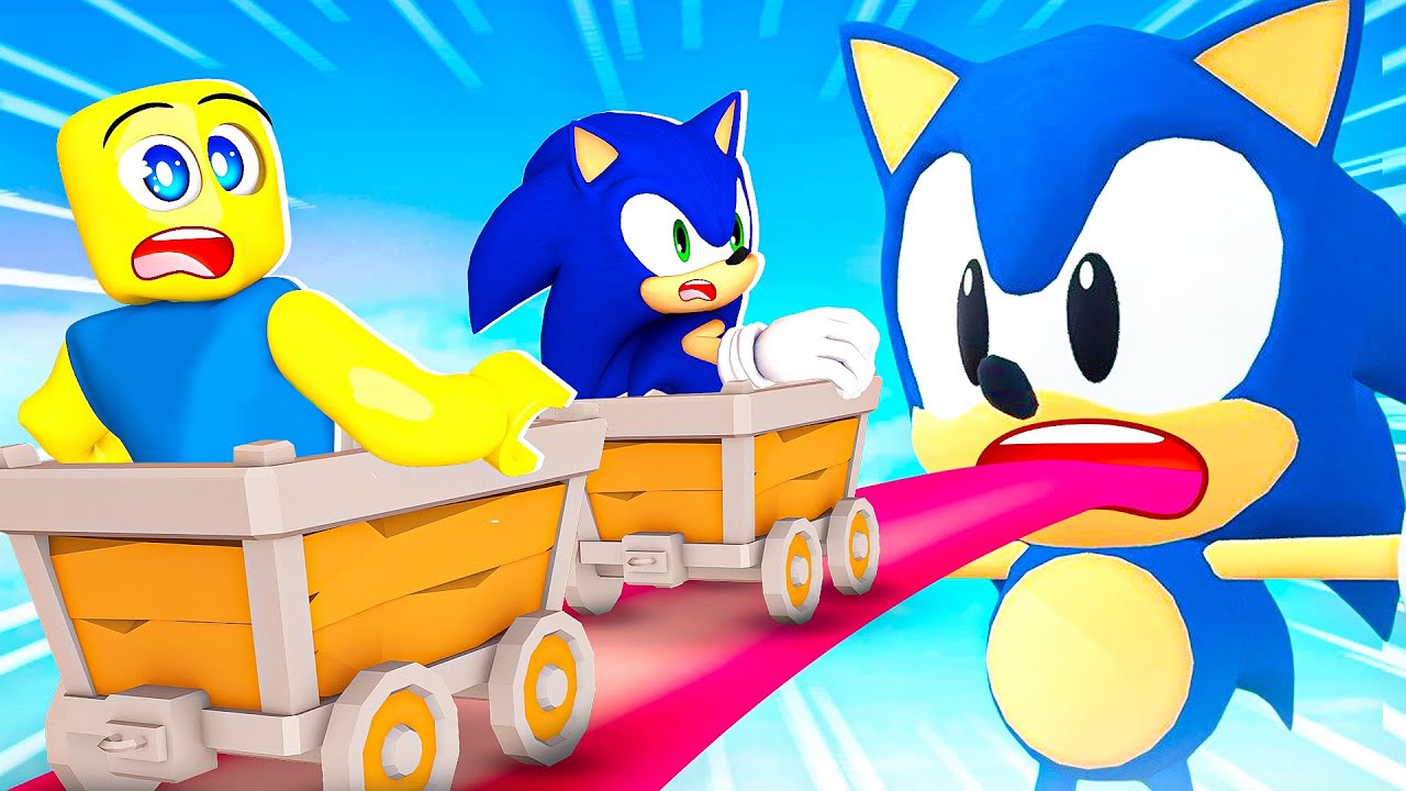 ROBLOX CART RIDE INTO SONIC