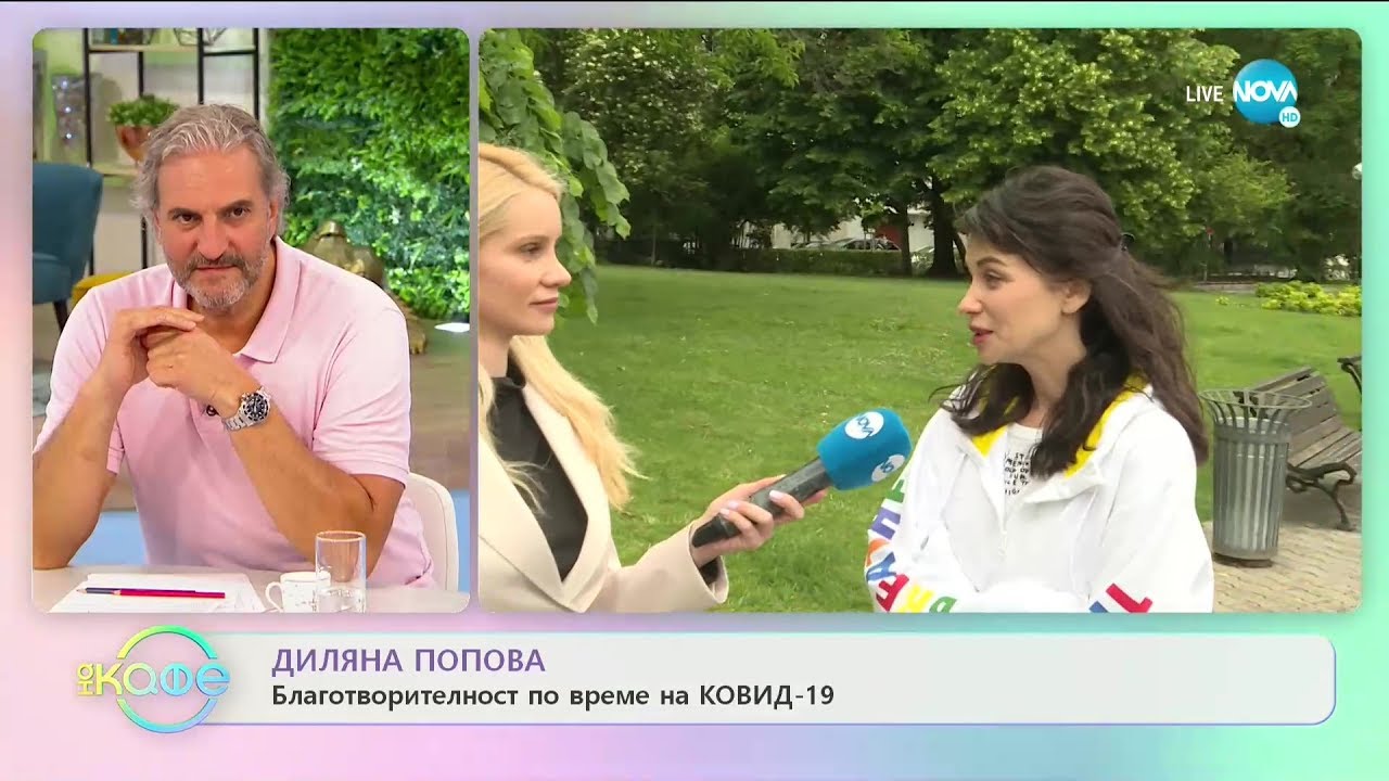 Диляна Попова: &bdquo;Най-много ме натъжава агресията&rdquo; - &bdquo;На кафе&rdquo; (08.06.2020)