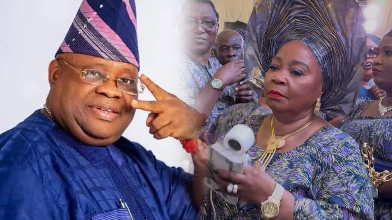 SEE HOW MODUPE ADELEKE OSUN STATE GOV’S SISTER SHOW PEOPLE LOVE AS SHE DISPLAY  HER DANCING STEPS 