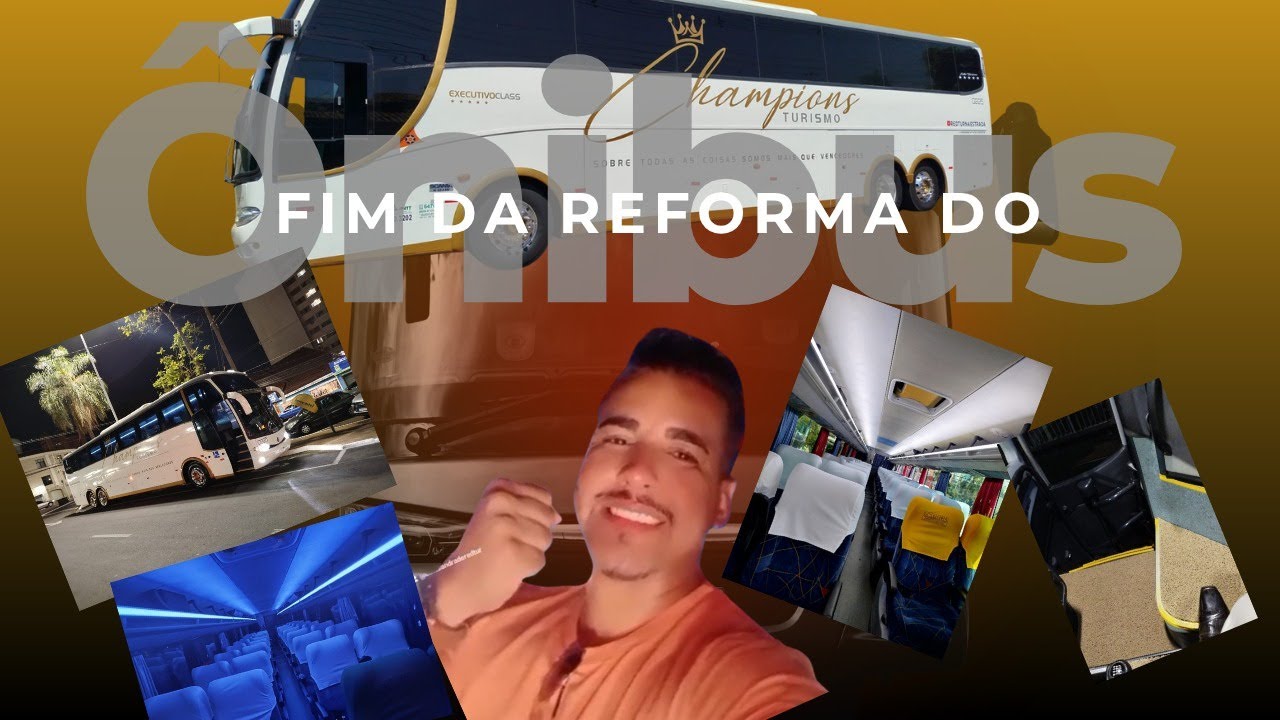 Reforma Finalizada no Ônibus Champions! Veja o Resultado Incrível 😱✨ g6 1350