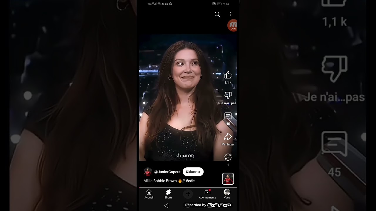Je réagis à des shorts sur YouTube mais je scroll et je reste quand ses intwrrresant