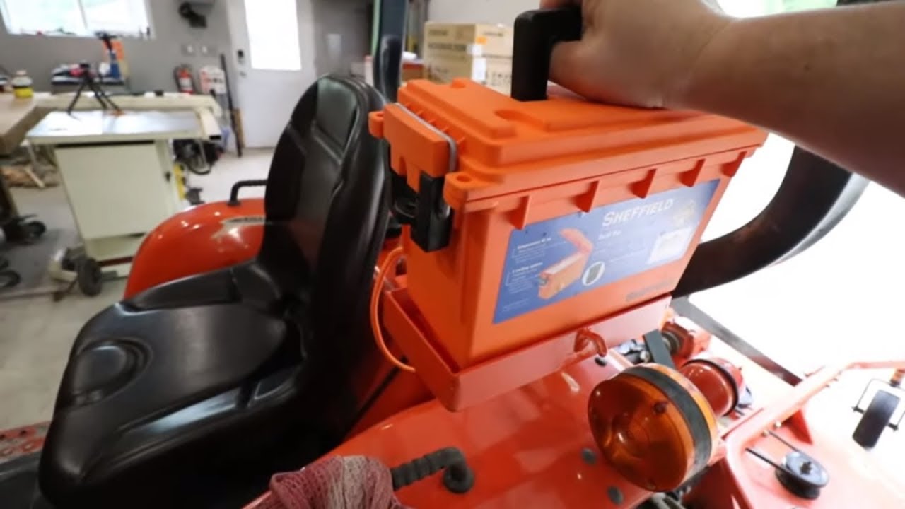 Tractor ROP Storage Box